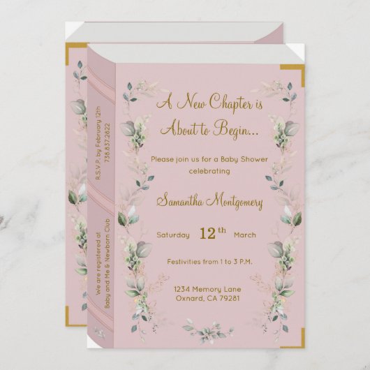 Invitation (Devant / Derrière)