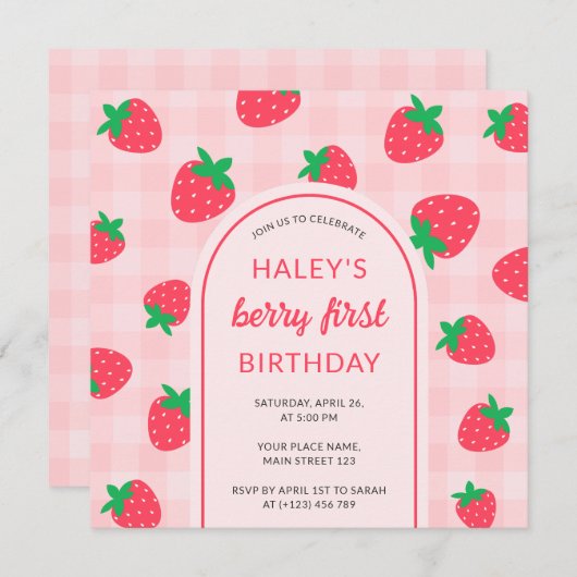 Invitation (Devant / Derrière)