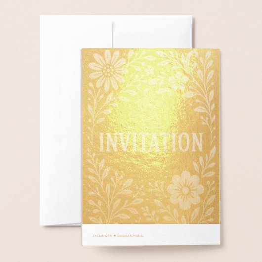 INVITATION (Derrière avec enveloppe)