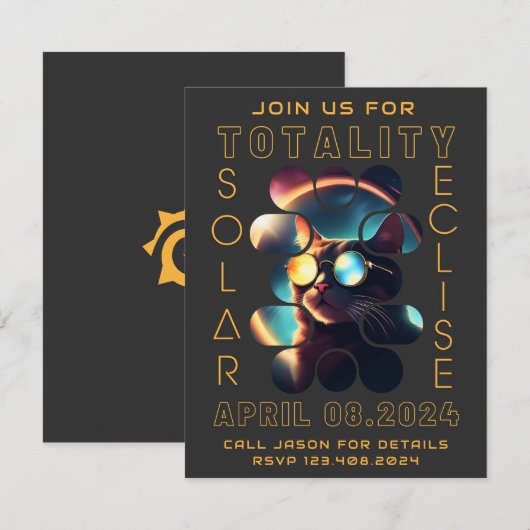 Invitation (Devant / Derrière)