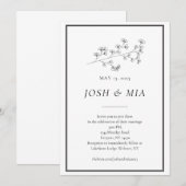 Invitation (Devant / Derrière)