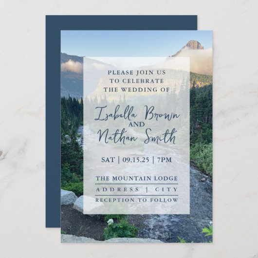 Invitation (Devant / Derrière)