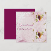 Invitation (Devant / Derrière)