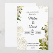 invitation (Devant / Derrière)