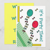 Invitation (Devant / Derrière)