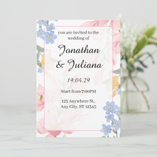 invitation (Debout devant)