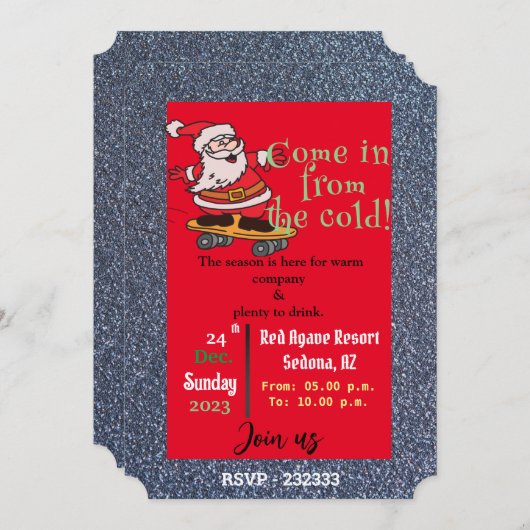 Invitation (Devant / Derrière)