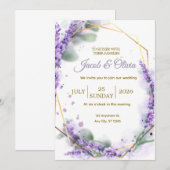 Invitation (Devant / Derrière)