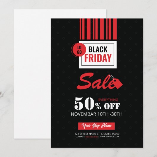 Invitation (Devant / Derrière)