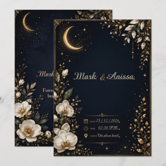 Invitation (Devant / Derrière)