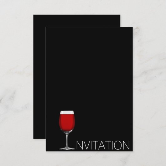 Invitation (Devant / Derrière)