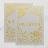 INVITATION (Devant / Derrière)