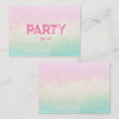 Invitation (Devant / Derrière)