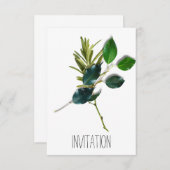 Invitation (Devant / Derrière)