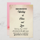 Invitation (Devant / Derrière)