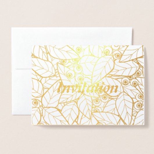 Invitation (Devant avec enveloppe)