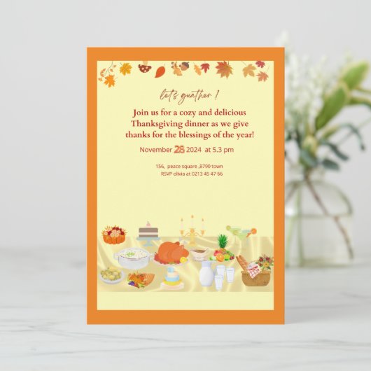 Invitation (Debout devant)