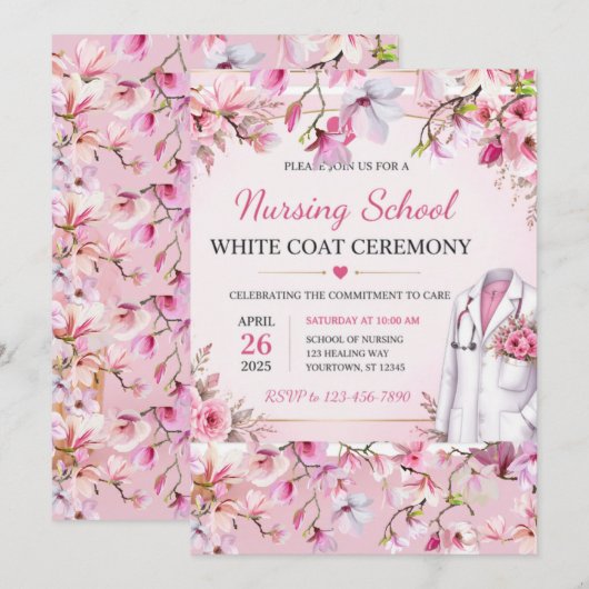 Invitation (Devant / Derrière)