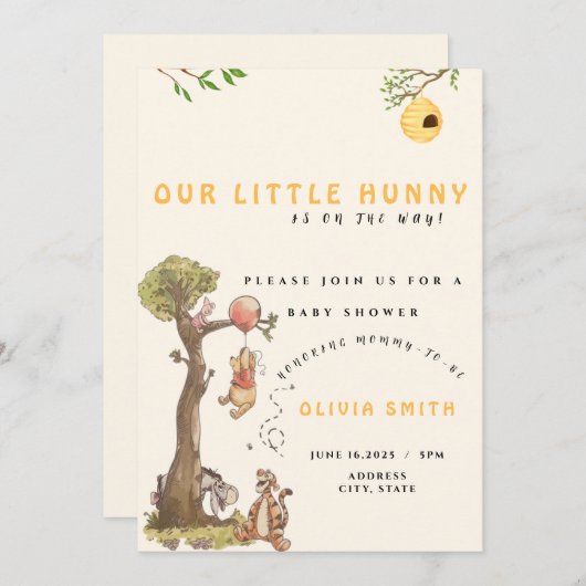 Invitation (Devant / Derrière)