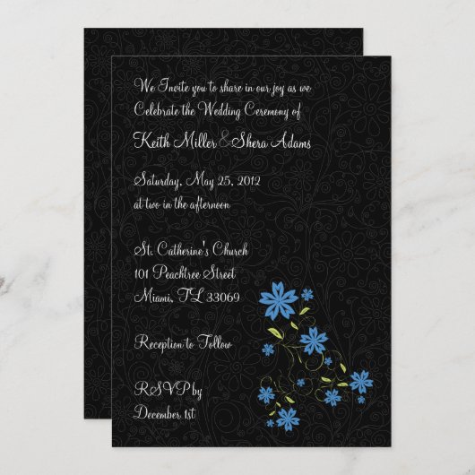 Invitation (Devant / Derrière)