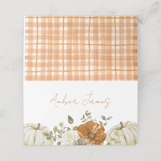 Invitation (Extérieur déplié)