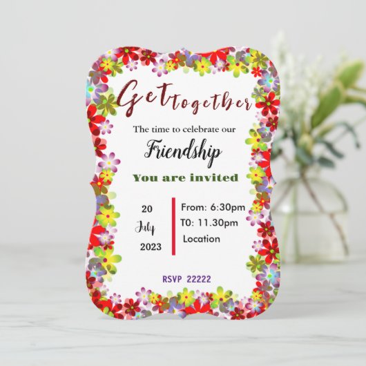 Invitation (Debout devant)