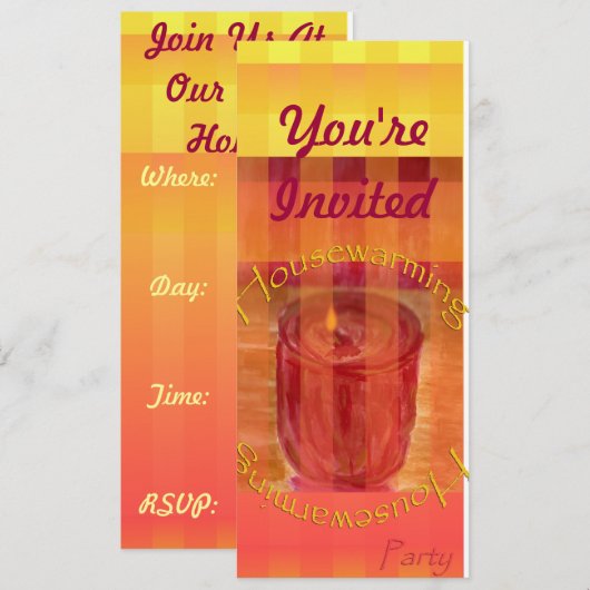 Invitation (Devant / Derrière)