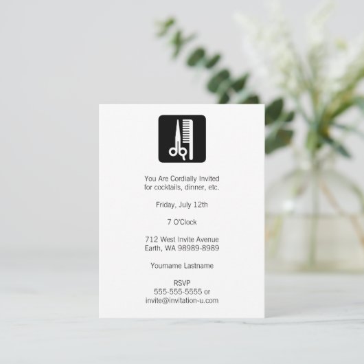 Invitation (Debout devant)