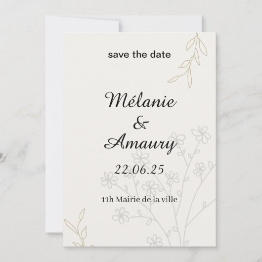 invitation (Devant)