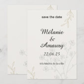 invitation (Devant / Derrière)