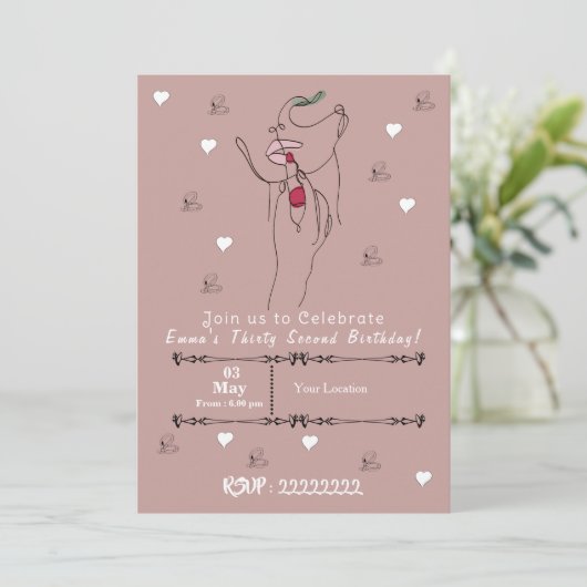 Invitation (Debout devant)