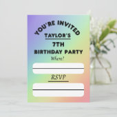 invitation (Debout devant)