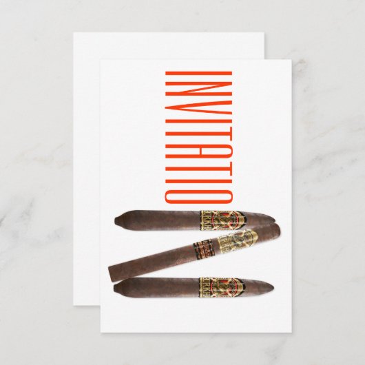 Invitation (Devant / Derrière)