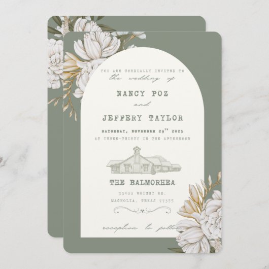 Invitation (Devant / Derrière)