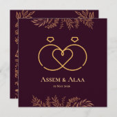 Invitation (Devant / Derrière)