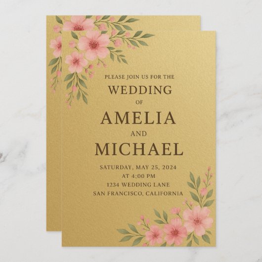 INVITATION (Devant / Derrière)