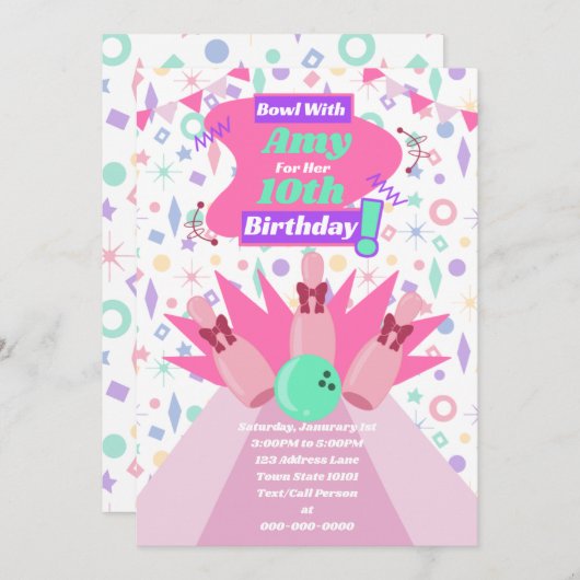 Invitation (Devant / Derrière)