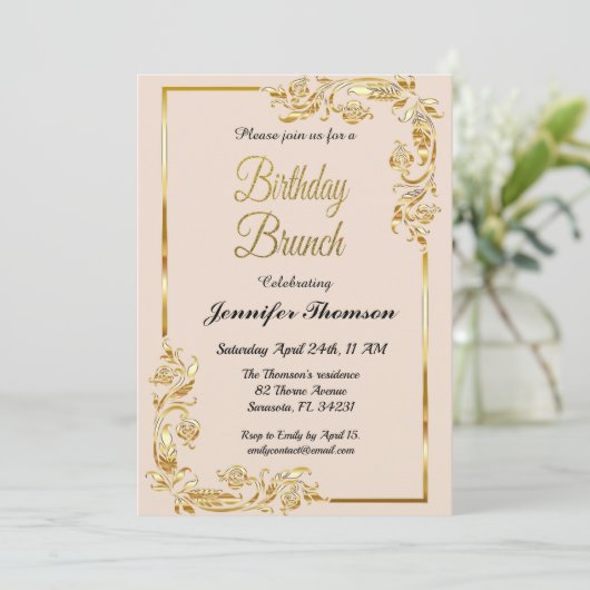 Invitation (Debout devant)