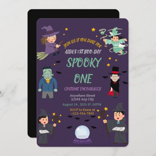 Invitation (Devant / Derrière)