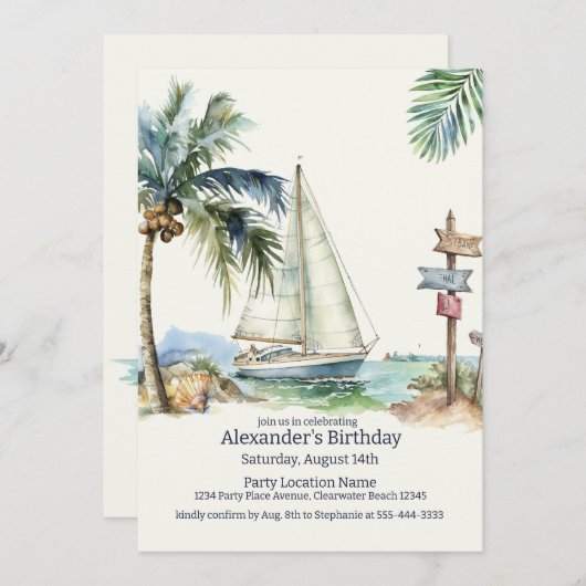 Invitation (Devant / Derrière)