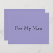 Invitation (Devant / Derrière)