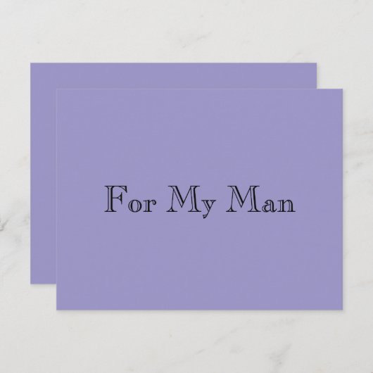 Invitation (Devant / Derrière)