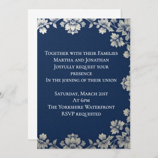 Invitation (Devant / Derrière)