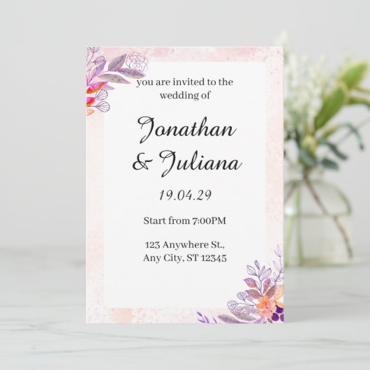 invitation (Debout devant)