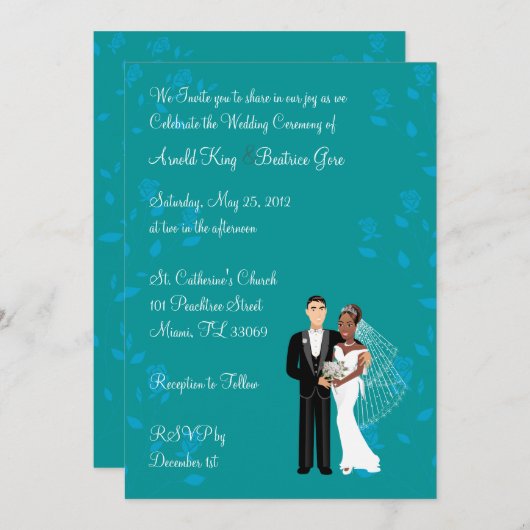 Invitation (Devant / Derrière)