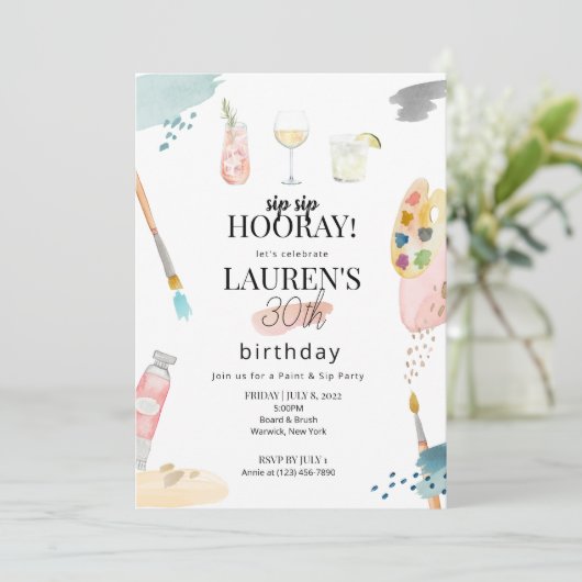 Invitation (Debout devant)