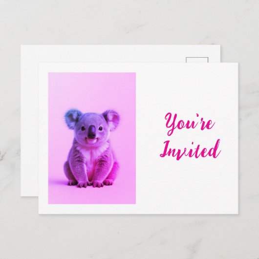 Invitation (Devant / Derrière)