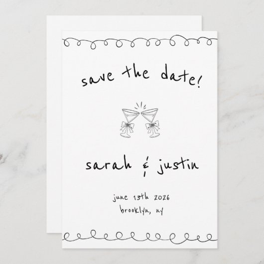 Invitation (Devant / Derrière)