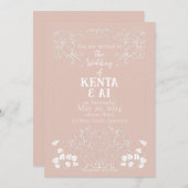 Invitation (Devant / Derrière)