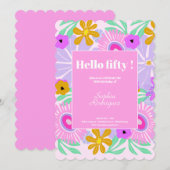 Invitation (Devant / Derrière)